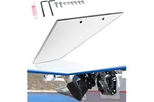 CAMOO 35-SS625 Skeg Guard Kit Safe-Skeg Stainless Steel Protector Fits for Mercury/Mariner, Honda, Yamaha, Nissan, Tohatsu, and Force Models Outboard Damage Skeg Repair Cover