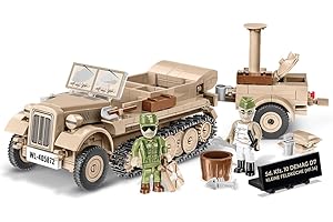 COBI 2272 WWII Sd.Kfz.10 DEMAG D7 & Field Kitchen Executive Edition 367pcs