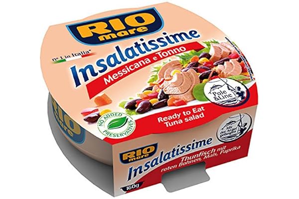 9 x Rio Mare – Insalatissime Messicana fiske – 160 g