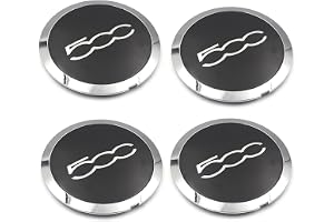 133 Mm Navkapsel För Fiat 500 Aluminiumfälgar, Set Med Mittkåpor, 68078419AC 68078421AC Dammskydd, Utbyte Av Navkapsel Spårviddsbreddning Distansskivor set