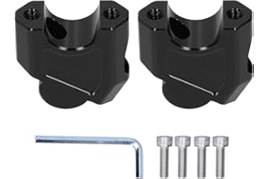 Aramox Riser Manubrio Moto, Compatibile con 502C/TRK502/502X/752S/Leoncino BJ500, Adatto Per Diametro Manubrio 28mm