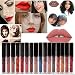 ROMANTIC BEAR 16 Colors Waterproof Long Lasting Matte Liquid Lipstick Beauty Lip Gloss