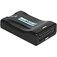 BW HDMI to SCART Composite Video Converter Stereo Audio Adapter SKY HD Blu-Ray (HDMI to SCART)