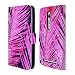 Produktbild Offizielle Amy Sia Palm Hot Pink Tropisch Brieftasche Handyhülle aus Leder für Zenfone 2 / Deluxe