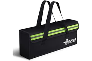 FLASLD Lipo Battery Safe Bag Explosionproof - Large Capacity Fireproof Bag for Ebike Battery Charging and Storage (19.3 x 4.3 x 7in)