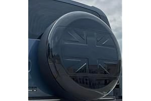 KAP - KONNEKT AUTO PRODUCT Union Jack Spare Wheel Cover Fits LR Defender L663 GB 90 110 130 2020+