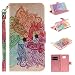 Produktbild Nancen Samsung Galaxy Note 5 / SM-N9200 (5,7 Zoll) Handytasche / Handyhülle. Flip Etui Wallet Case in Bookstyle - Premium PU Lederhülle Hülle Cover Mit Lanyard / Strap, Standfunktion, Kreditkarte und Brieftasche