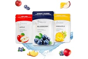 PERFEKTO24 Wunder Palillos de Dientes - En 3 Variedades Refrescantes - Palillos de Dientes con Gusto - Palillos de Dientes Mentol - contra el mal aliento - aliento frescor - Limpieza dental - 3 paquetes