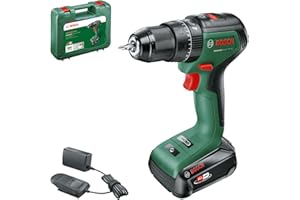 Bosch Home and Garden Akumulatorowa Wiertarka Udarowa Bosch Universalimpact 18V-60, 1 Akumulator 2 Ah, System 18V, Walizka