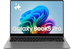 Samsung Galaxy Book5 Pro 16", Copilot+ PC, Ordinateur Portable avec IA, Processeur Intel Core Ultra 7, Mémoire 16 Go RAM, Stockage 1To, Clavier AZERTY FR, Anthracite