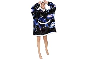 Shamdon Home Collection Sweat à Capuche surdimensionné avec Manches et Poche Avant,Couverture à Capuche pour Adultes, Femmes, Hommes