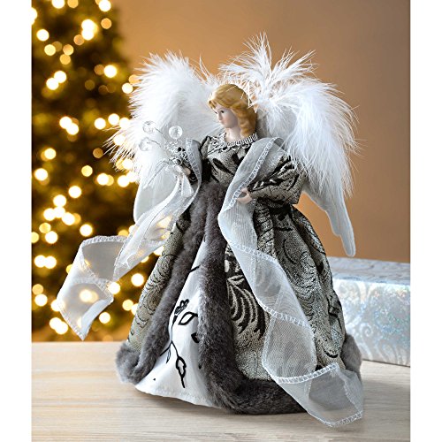 WeRChristmas Angelo decorativo con ali, per addobbi