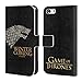 Price comparison product image Official HBO Game Of Thrones Stark House Mottos Leather Book Wallet Case Cover For Apple iPhone 5 / 5s / SE