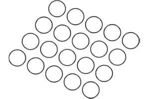 QUARKZMAN 14mm x 12mm x 1mm Nitrilo Goma Juntas Tóricas x 20uds Redondo Junta Arandela para Grifo Plomería Reparación Sellado Conexión [Negro]