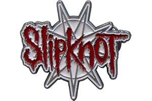 Slipknot 9 Point Star Band Logo Pin Badge One Size