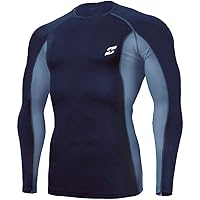Just Care Men Long Sleeve T Shirts Cool Dry Compression Shirt Long Sleeve Workout T-Shirts for Men