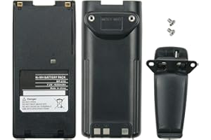 VINEYUAN BP-209 BP-210 Batería para ICOM IC-A24 IC-F11 IC-F21 IC-F31GT IC-V8 Batería NI-MH de Repuesto para Radio bidireccional con Clip para cinturón
