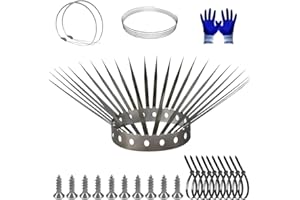 BUBLADOR Marderabwehr,Maraderschutz Waschbär Abwehr Mader Abwehr für Fallrohr Dachboden Auto Dachrinne Garten,Vertreiben auch Vögel Eichhörnchen Wiesel, 3m Länge 10cm Höhe zur effektiven Verteidigung