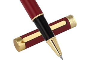 Zalantan Stunning luxury pen fancy pens nice pens for men pure copper heavy feel Office Executive Pen Professional Smooth Writing Pens for journaling with Gift Case and 2 Refills
