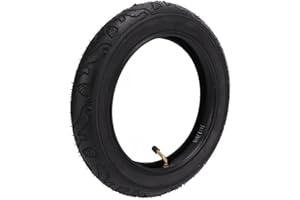 AIRSHI Pneu de Vélo 12x2.125, Pneu 12x2.125 Solide élastique Longue Durée de Vie 12