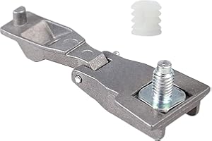 Ezranova Kit de réparation de poignée de porte pour Fiat 500 Auto Chrome Poignée de porte extérieure Drivers Side Charnière Remplacement professionnel 51964555 51939041 pour Fiat 500