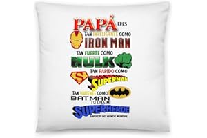 Kembilove Almohada para Padre – Cojín de papá de Primera Calidad con Mensaje Gracioso – Cojines para Regalar el día del Padre – Regalos Originales para cumpleaños, Aniversarios