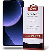KZY İLETİŞİM Xiaomi Mi 13T Pro ile Uyumlu Temperli Ekran Koruyucu Kırılmaz Cam Ekonomik 3'l&uuml; Paket