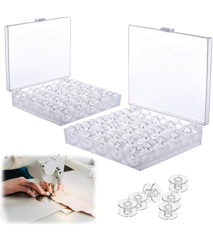 Plastic Bobbins For Elna And Babylock Sewing Machines 25 Pack