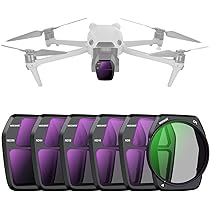 Set Filtri ND/PL Per DJI Air 3S - 4 Pezzi, ND8/PL To ND64/PL, Vetro Ottico Multistrato - Foto 11