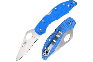 GANZO Nóż Firebird F759M Kolor uchwytu: niebieski - Długość ostrza: 7,5 cm - Rodzaj zamknięcia: Back Lock - Stal ostrza: 440C nierdzewna stal szlachetna