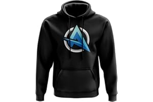 SMARTYPANTS Ali A Inspired Black Hoodie Pullover - Adult Teen Kids Fans Vlogger Viral Video Vlog Gaming Game Console Online Campaign Team Player Tube Gamer Gift Present