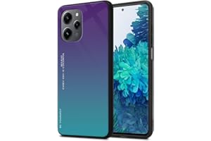 RankOne Gradient Glitter Funda para Redmi 12 (4G) / Redmi 12 5G (6.79" Inches), Thin Slim Carcasa Protectora para Teléfono - 3