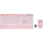 Lunatic Everest KM-9676 Multimedya Tablet-Telefon Standlı Bileklik Ağrı Engelleyicili Uzun Menzilli Kablosuz Klavye Mouse Set