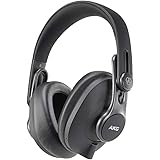 AKG K371-BT Bluetooth Studio Headphones, Over-Ear Closed-Back Design for Professional Performance, Foldable with 8 position h