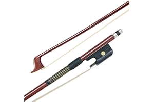P & H P&H Fibreglass Cello Bow 1/4, Lightweight Durable Bow Made with Natural White Horsehair, Great for Cello Students, Beginners and Teachers