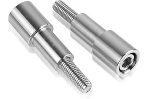 MZ-STORE 2PCS Tornillo del Soporte de Navegación Acero Inoxidable para Motocicleta para R1250RT R1200RT K1600GT K1600GTL 2014-2020-Plata