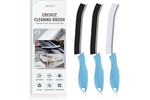 SXhyf Rifugio di pulizia - pennello per la pulizia della fessura setole dura, spazzola per pulizia di gap multifunzionale, strumenti di pulizia per uso domestico, casa, cucina, bagno (Azzurro Chiaro)