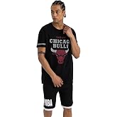 DeFacto DeFactoFit NBA Chicago Bulls Regular Fit Bisiklet Yaka Kısa Kollu Tiş&ouml;rt Siyah XS
