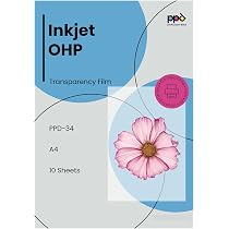 Produktbild von 150 Overheadfolien A4 Für Tintenstrahldrucker – Glasklar, 115 My Von Print4Life
