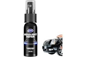 cypreason Liquide De Réparation De Phares De Voiture Restauration pour Phares De Polissage Spray Anti-Rayures pour Phares Protection UV Revêtement De Phares Agent De Réparation