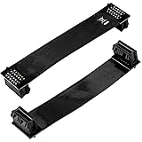 Flexible SLI Bridge CPU Cable,10CM Crossfire Bridge Connector, 26Pin -26Pin Graphics Card Bridge Crossfire Wire for MSI N Car