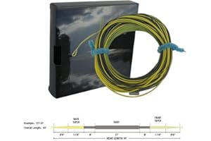 Aventik Fly Fishing Line Double Tapered Floating Fly Line Floating Trout Line Welded Loops Line ID