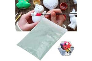 FILFEEL Polvo de pigmento termocromático no tóxico, 10 g, colorante termocromático no radiactivo colorido inofensivo (azul claro rojo cálido)