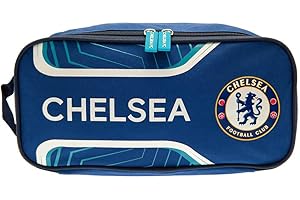 Chelsea Boot Bag – Back to School Gym Official FC Football – Flash Bag with Premier Life Store Pen, blau, Modern