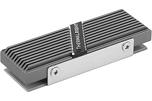 Thermalright TR-M.2 2280 TYPE A G 2280 SSD-Kühlkörper für SSD-Kühlung, M.2 2280 Kühlkörper Kühler, 13mm hoch mit 2 Wärmeleitfähigkeit, Computer High Performance SSD Kühler