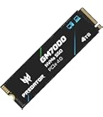 acer Predator GM6 4TB SSD, M.2 2280 PCIe Gen4x4 NVMe 2.0, Up to