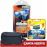 Gillette Styler Tıraş Makinesi + Proglide Power 4 Yedek