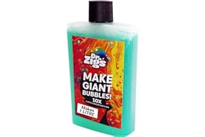 DR ZIGS Dr. Zigs │ Eco Giant Bubble Mix │ 100 ml Nachfüllpackung (ergibt 1 Liter) │ Ultrakonzentrierte Mischung für Seifenstäben, professionelle Lösung, Weltrekord-Blasengröße