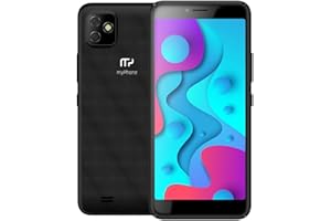 MP myPhone Fun 9 Smartphone, 5,45"-Display, Widescreen-Display, geräumiger Akku 2800mAh, 8Mpx Kamera, 4G-LTE-Netz, 2GB Arbeitsspeicher,16GB interner Speicher,Android11 go Edition,Dual-SIM, GPS,schwarz