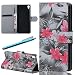 Produktbild Sony Xperia XA Hülle, LazyBear 2 in 1 Lederhülle Bunte Retro Vintage Wallet Tasche Brieftasche für Sony Xperia XA,Flip Case Wallet Cover Tasche PU Leder Handytasche Farbmalerei Handyhülle Schutz Hüllen im Bookstyle Ledertasche mit Stand Funktion Kartenfächer Magnetverschluss Magnet Etui Schale Schutzhüllen + Stylus Pen x 1 - Kirsche Cherry Blossoms